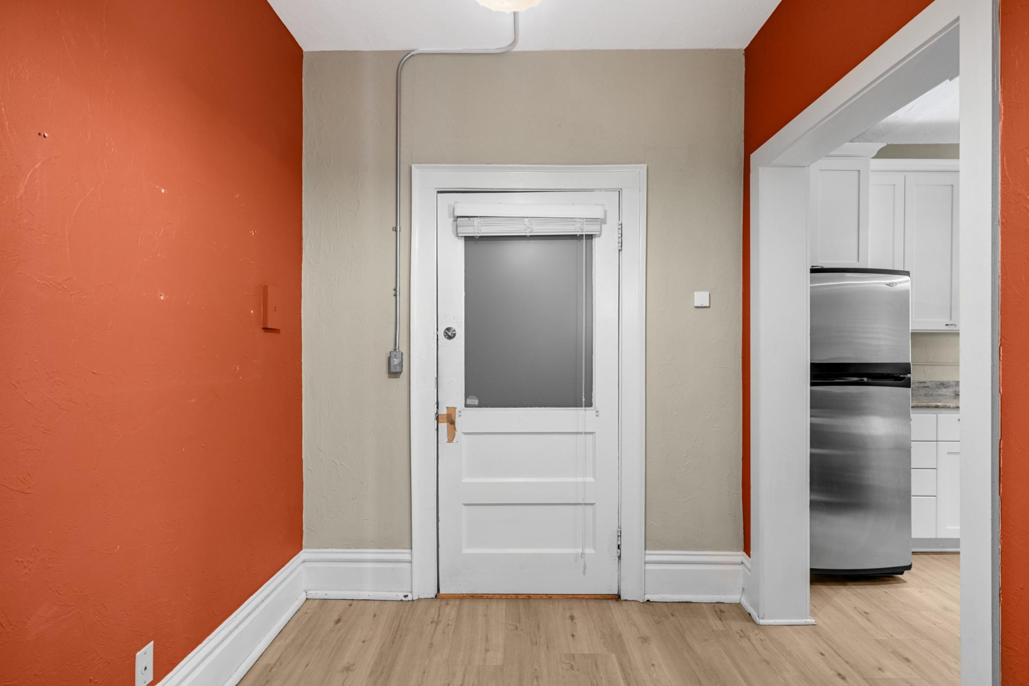 Welcoming entryway