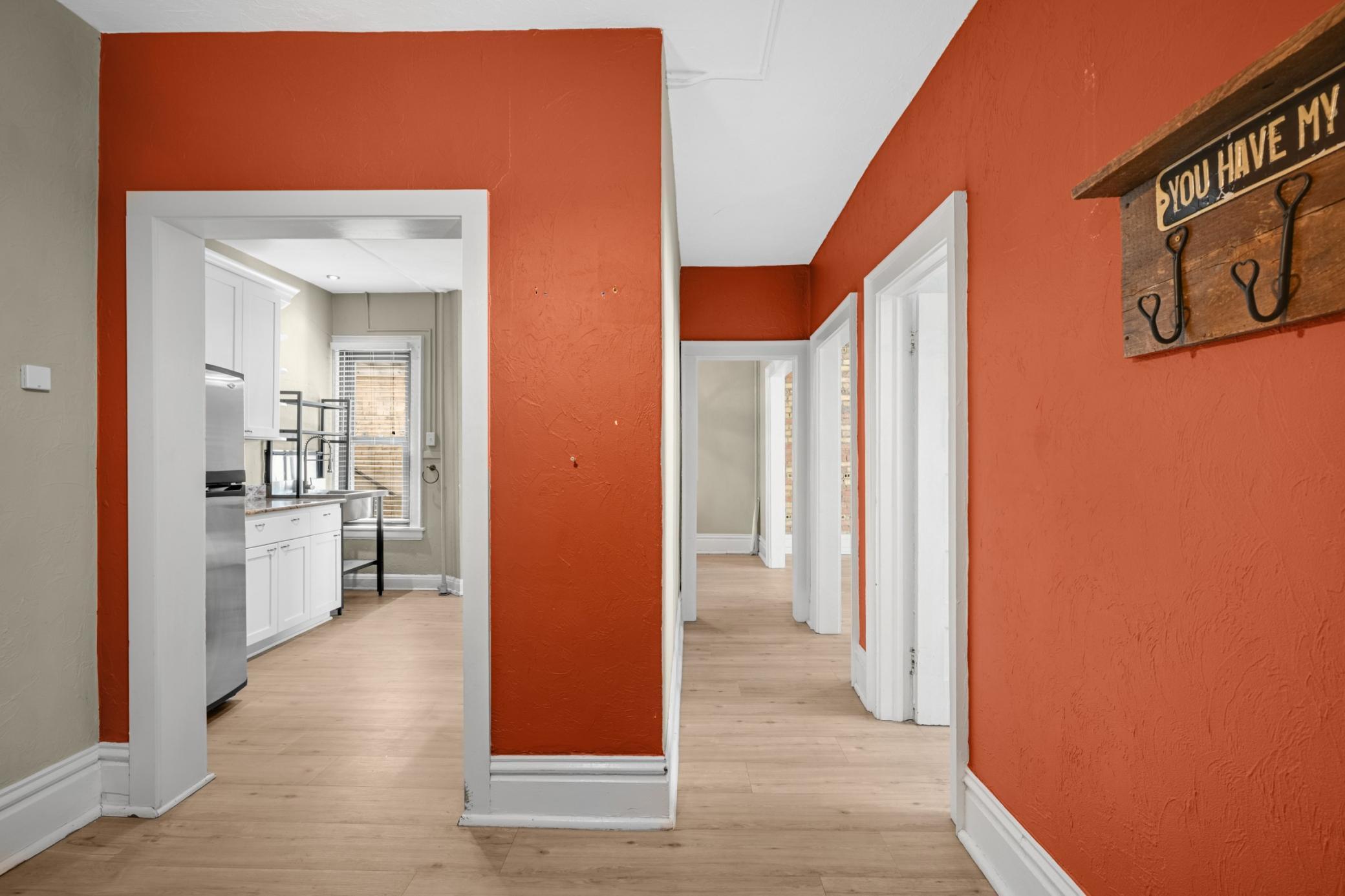 Functional layout with great room-to-room flow