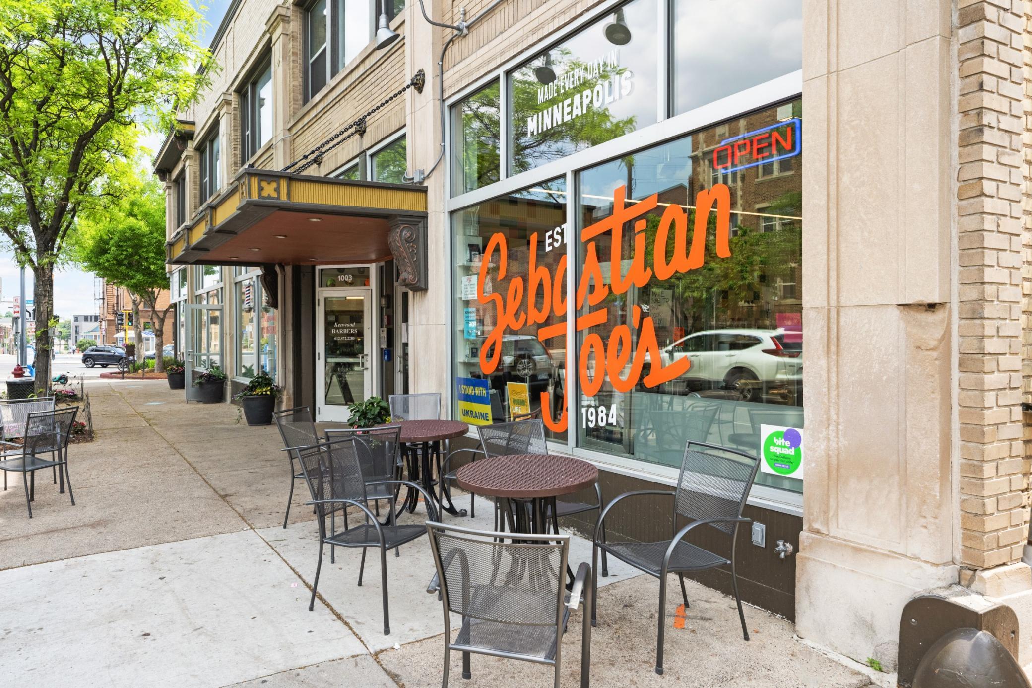 Great local shops, retail, and restaurants