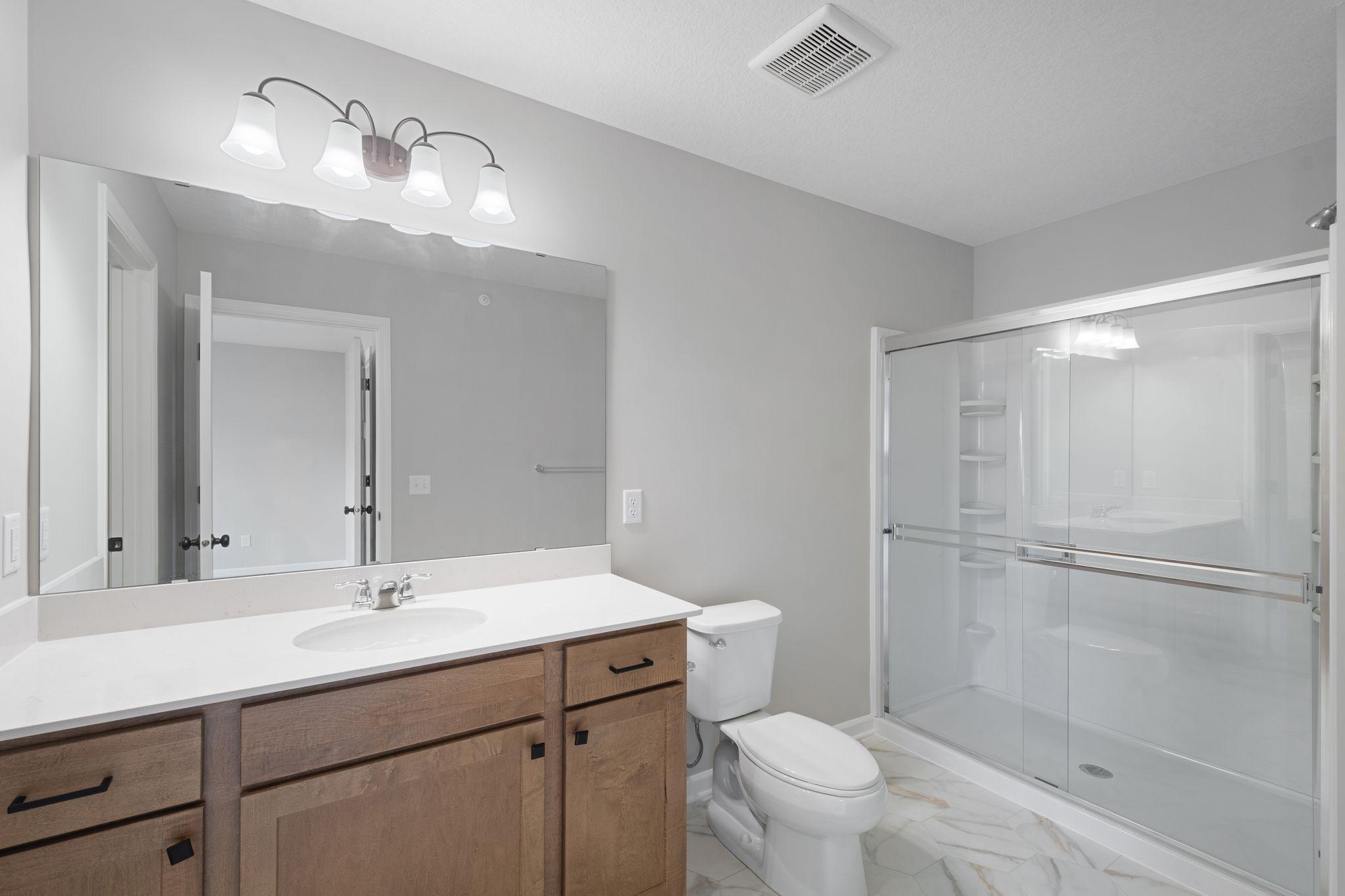 En suite bathroom