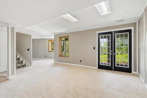 French doors to covered patio and private views.