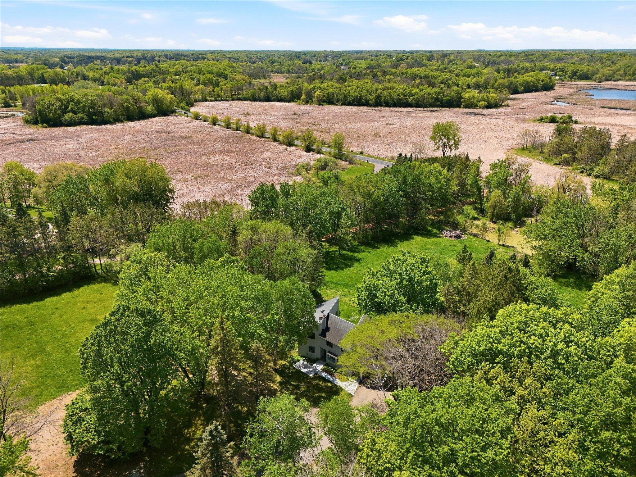 Absolutely stunning 7 acre property! Even an opportunity to build your dream home and keep the existing home as guest house - already ADU approved