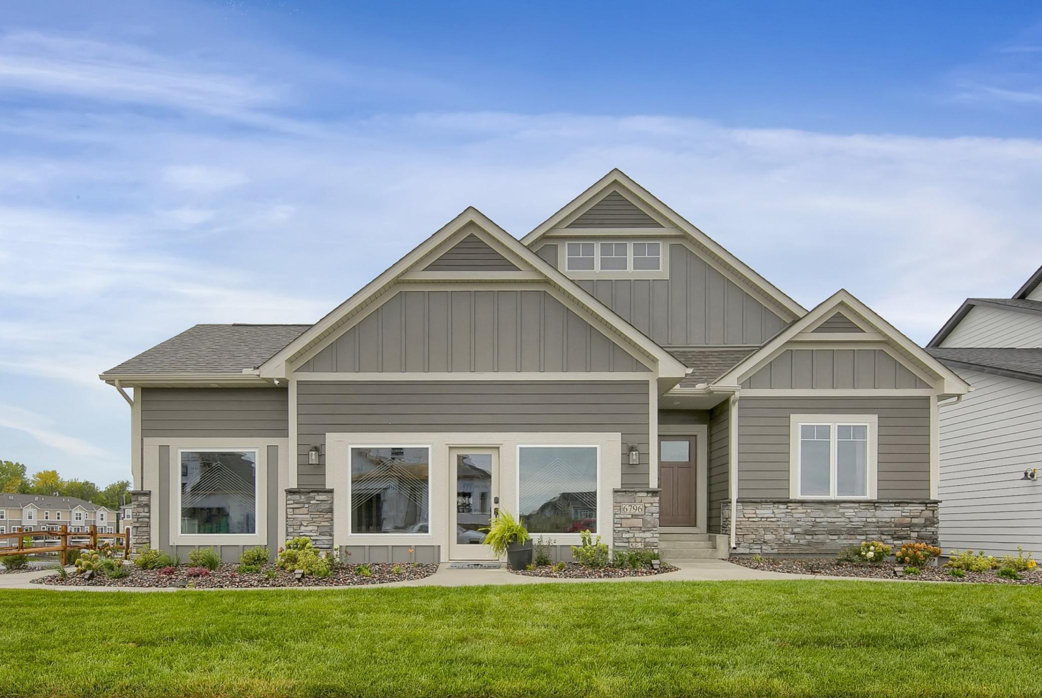 Picture rendering for illustrative purposely only. Sales center will be converted back to a garage.