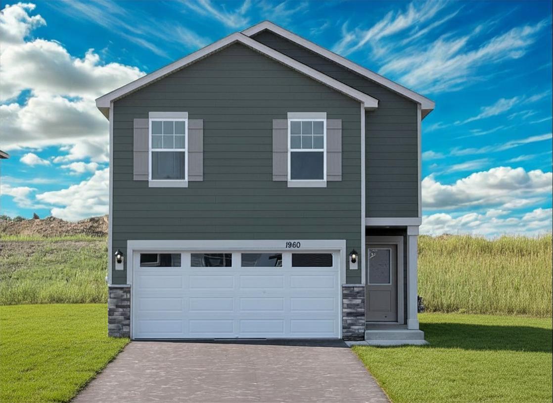 Welcome home to the Pattison floor plan in Bluff View. Photo of actual home.