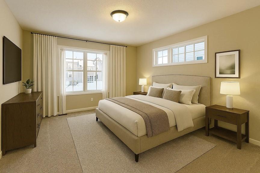 Virtually Staged Owner's Suite