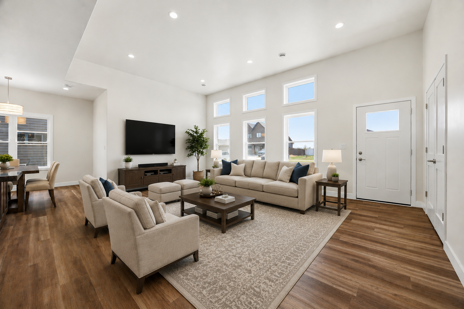 Living Room Virtually Staged
