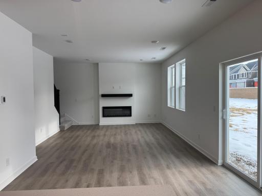 Gathering Room. Photo is of a similar Lowry home.