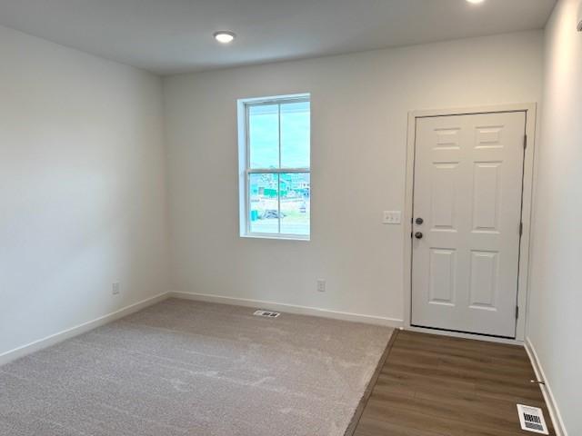 Photo is of a similar Dayton home.