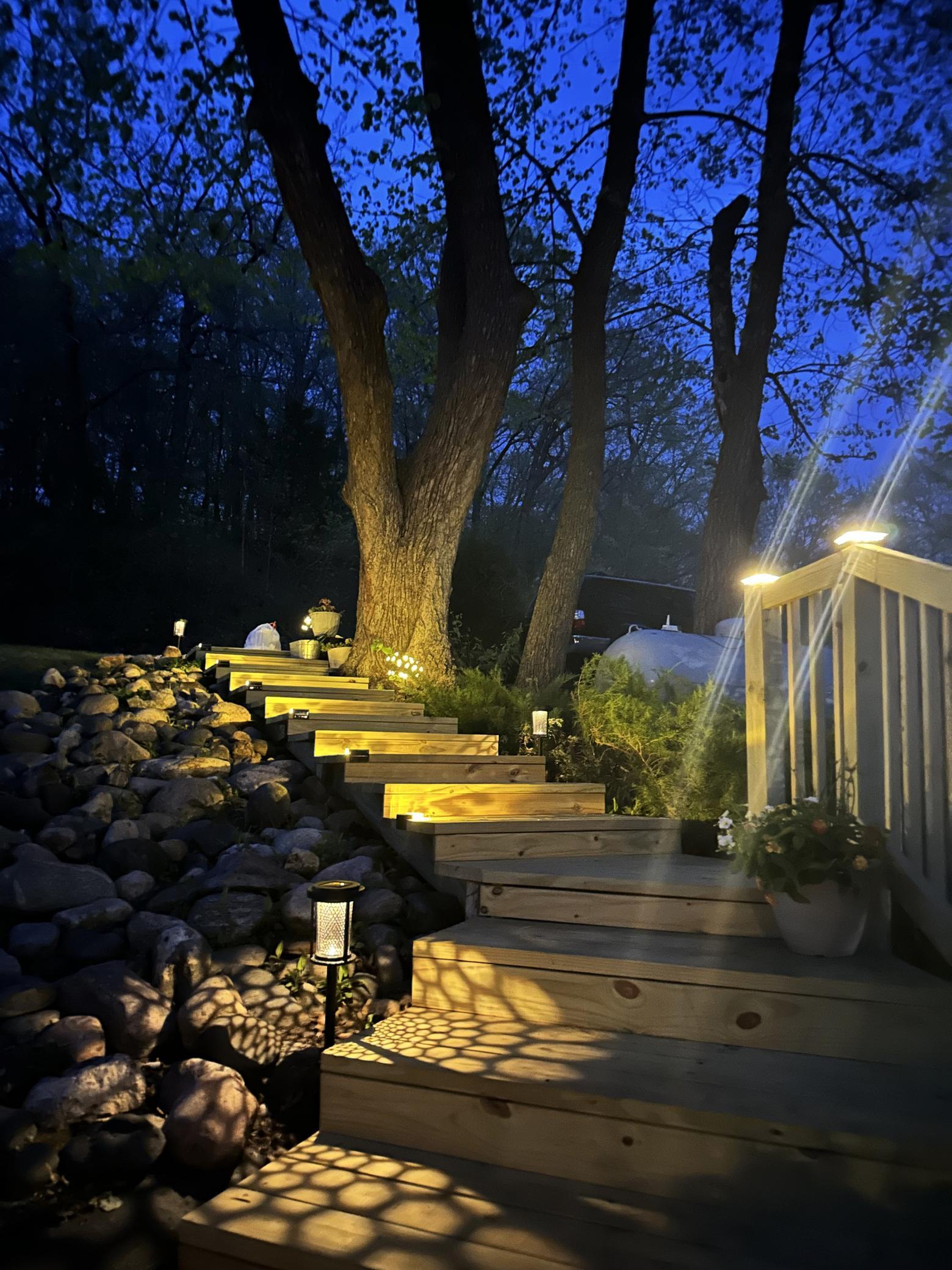 Outdoor staircase