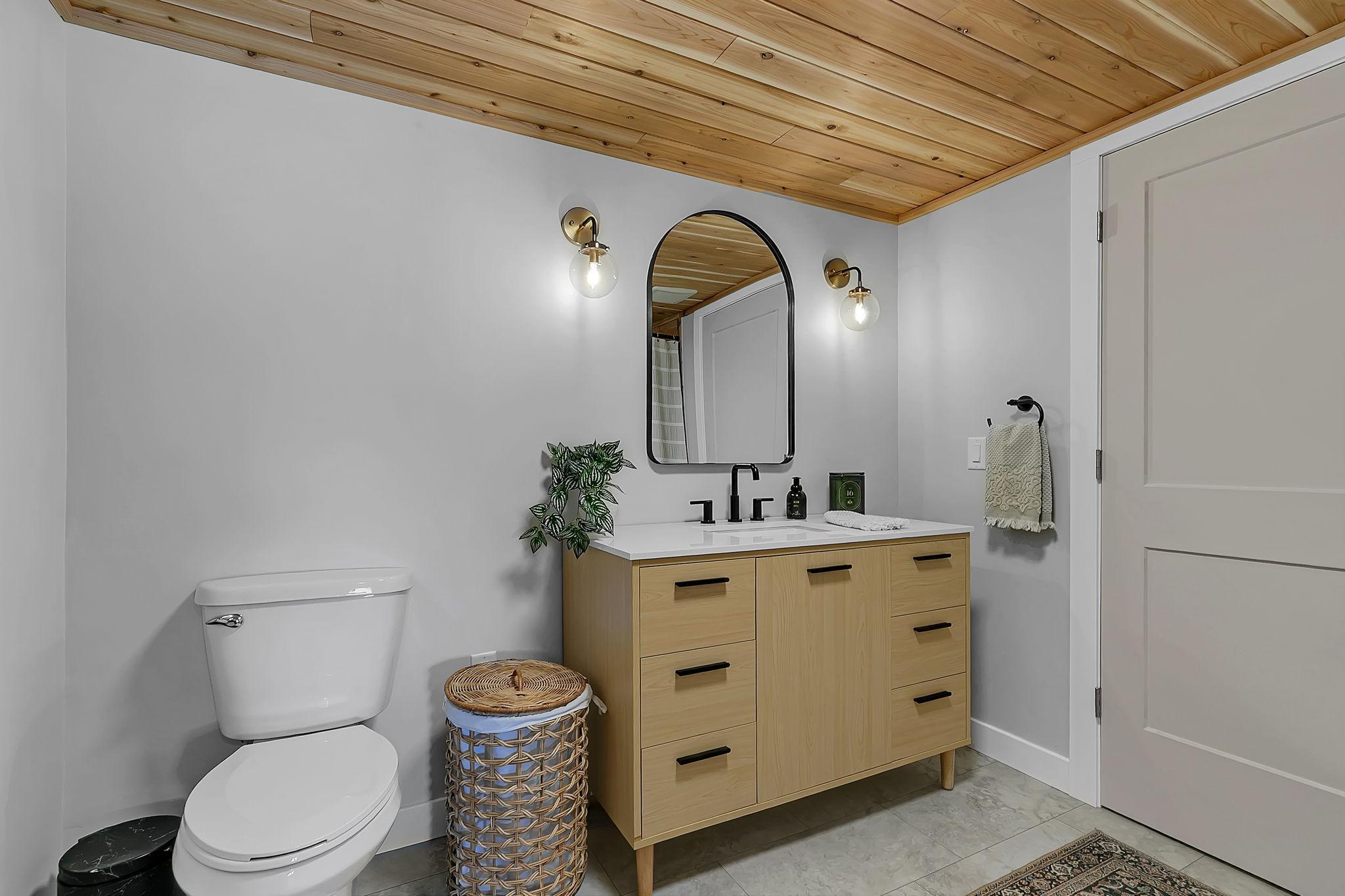 Lower level full bath