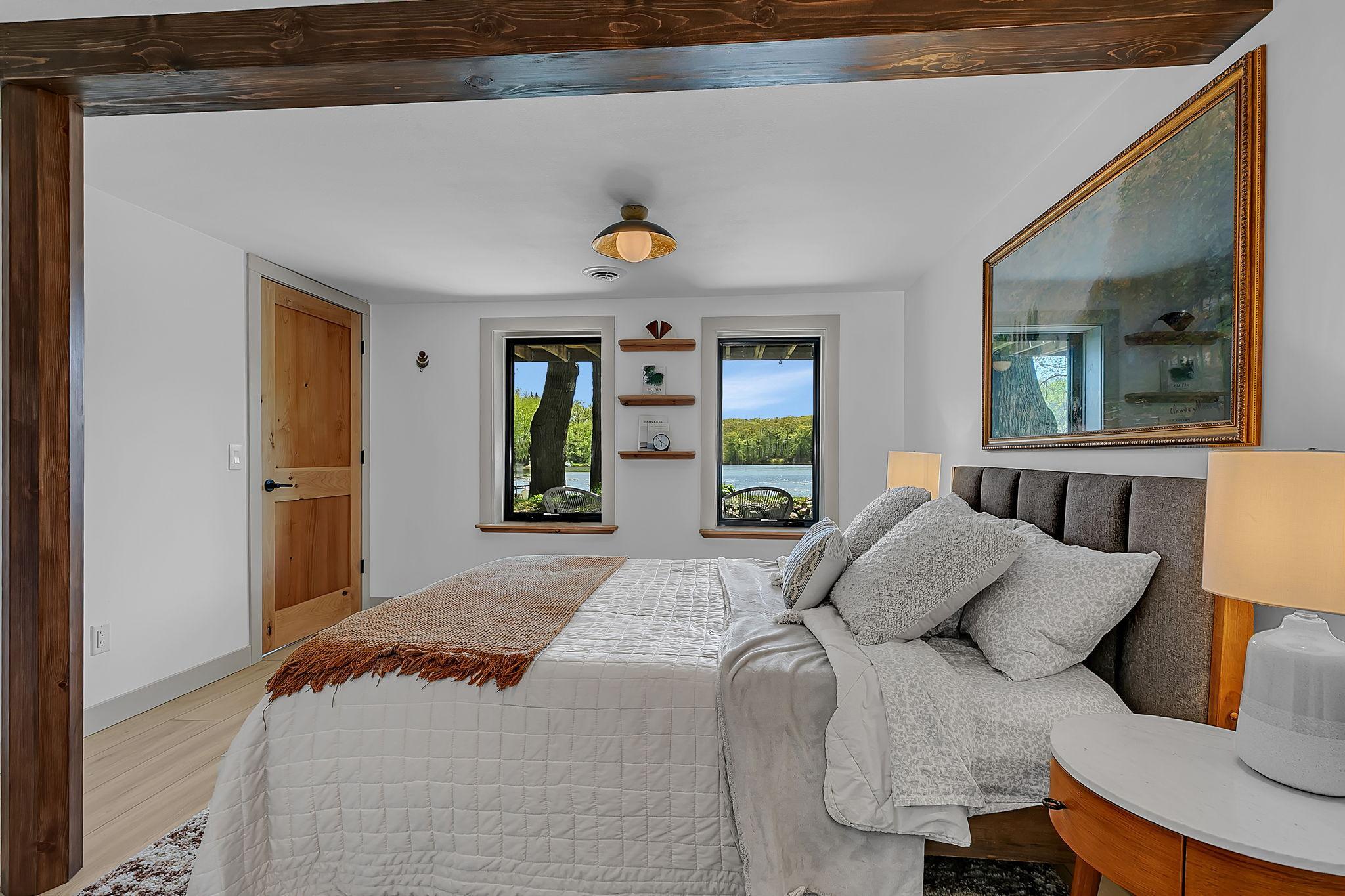 Bedroom 2 lake views