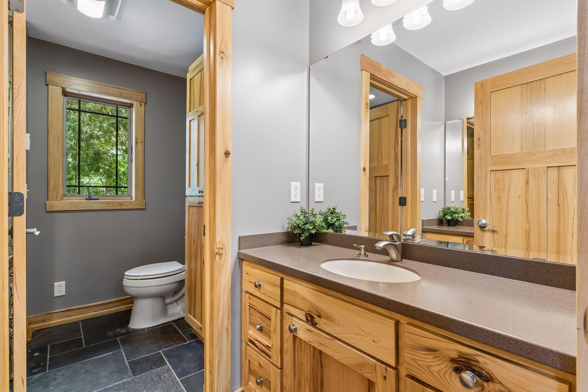 Another Thoughtful Bathroom with Privacy Options