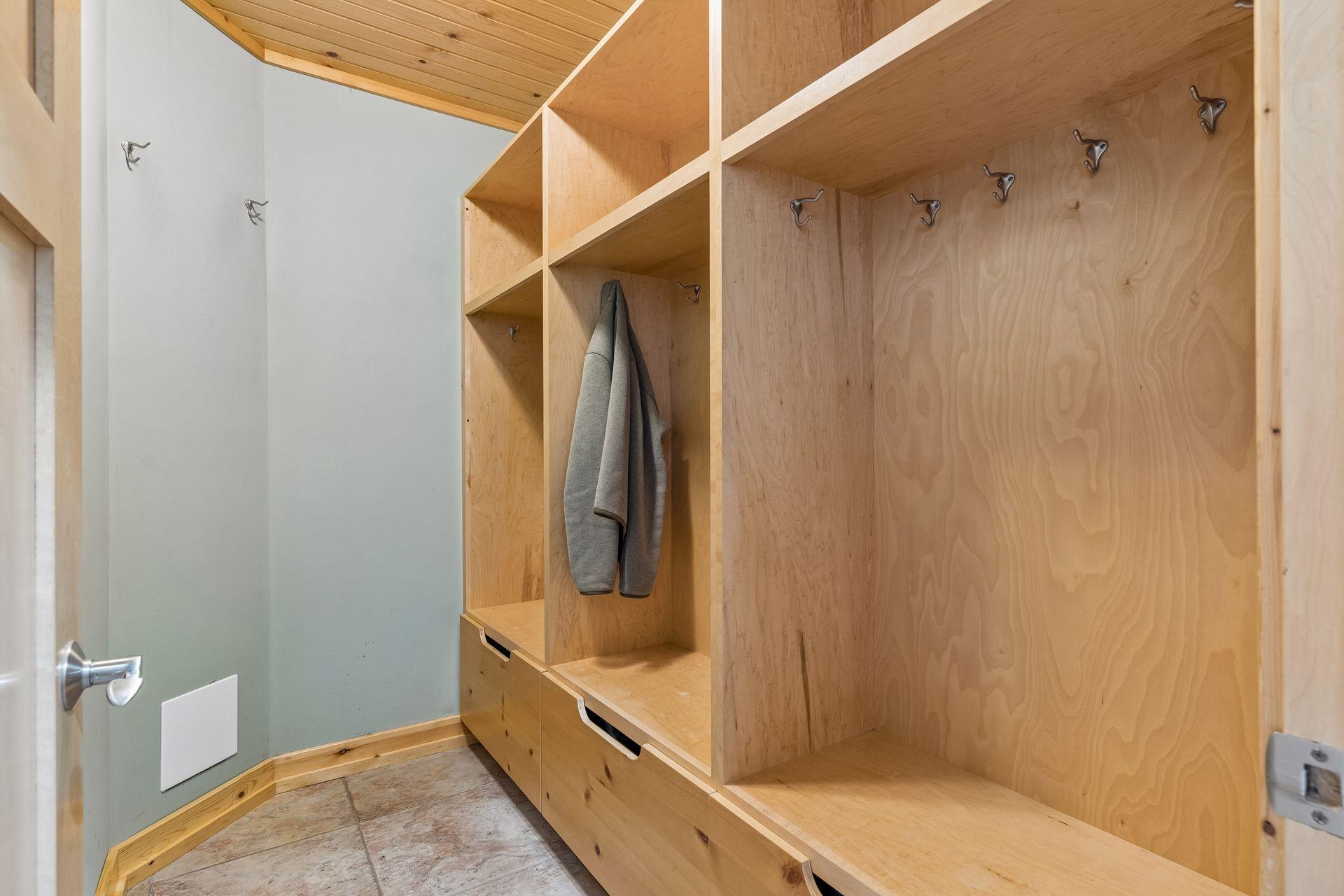 Excellent Mudroom from Garage Entry