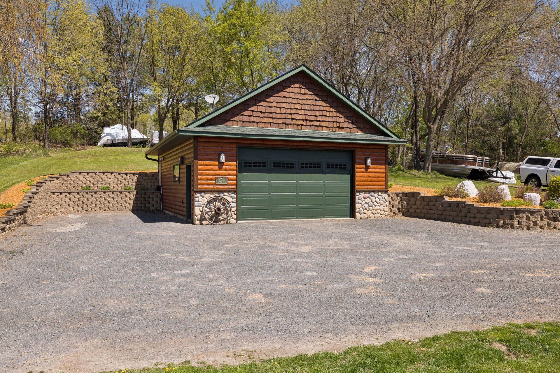 Huge Driveway and Large Back Lot