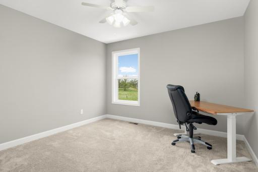 Upper level bedroom #3 or the perfect space for an office.