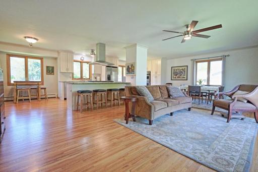 If you want a large open concept living space ...