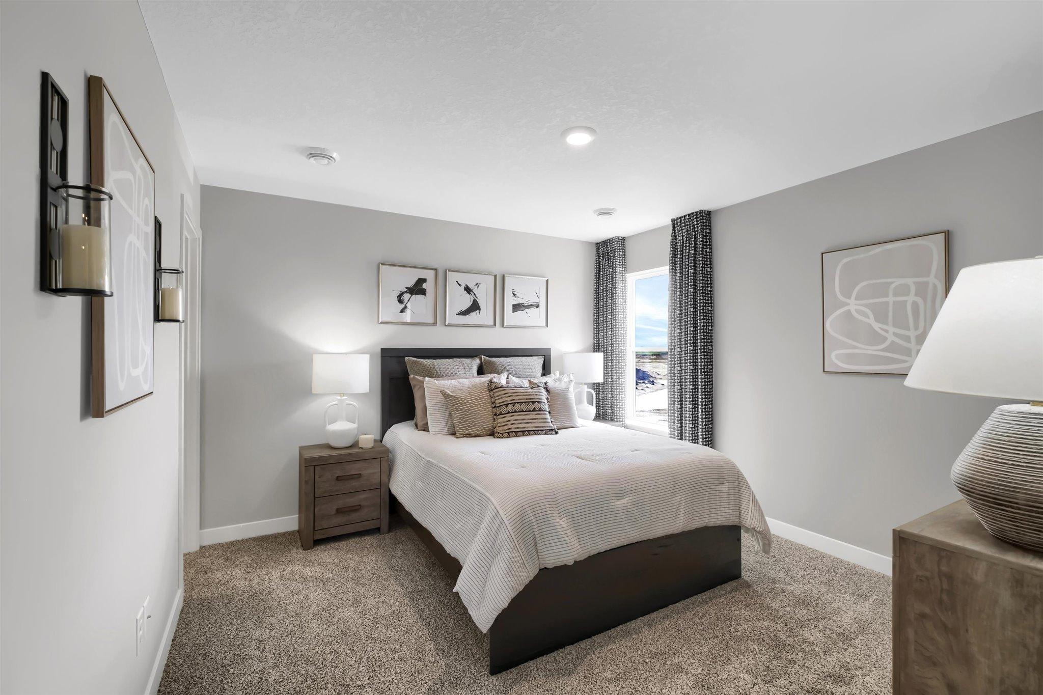 Yet another spacious upper level bedroom.