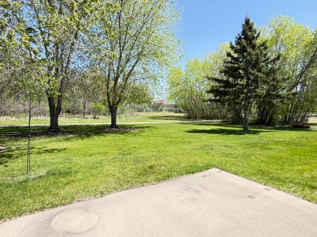 Backyard Patio with Walking Path Access