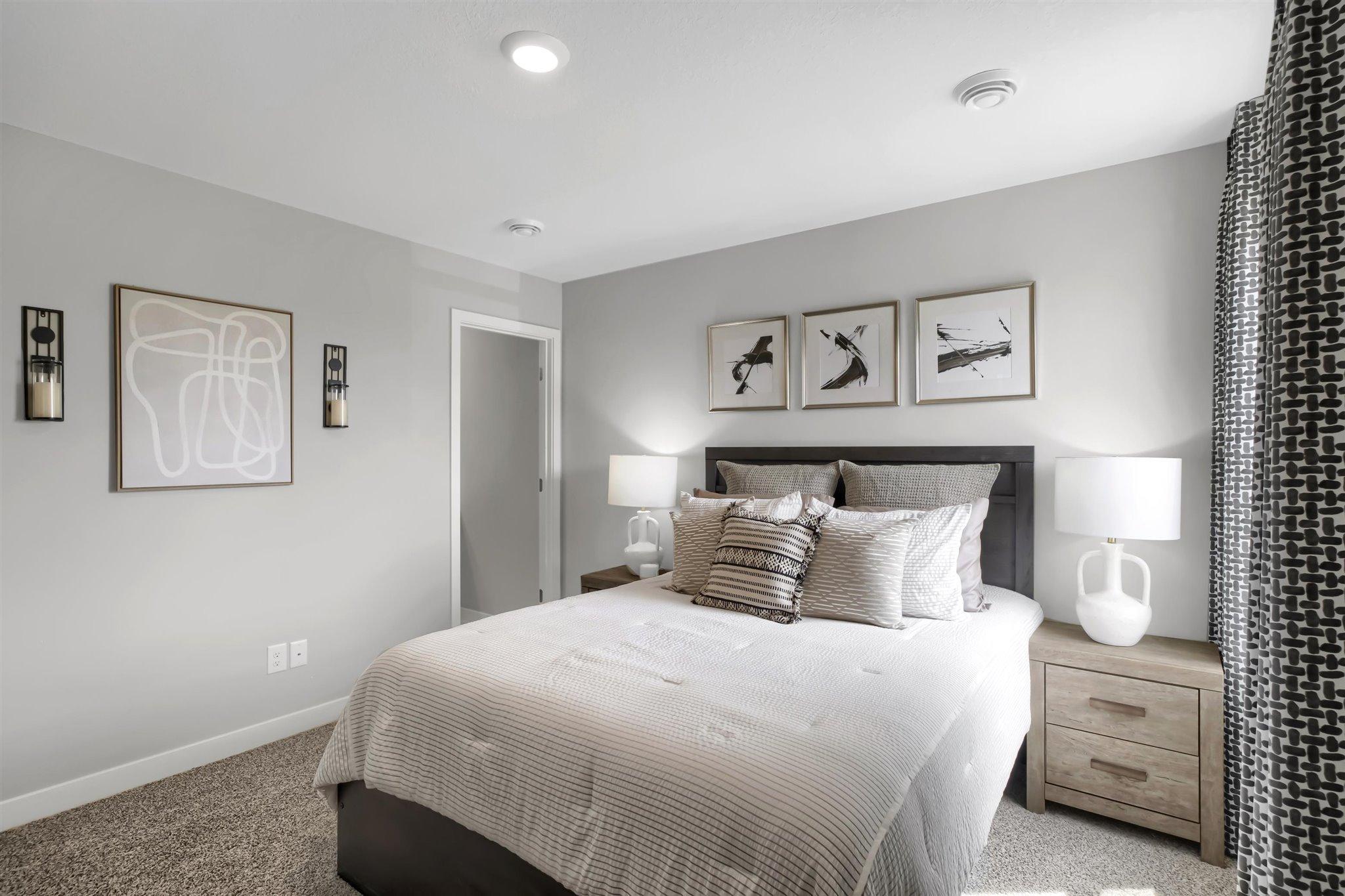 Another upper level bedroom.