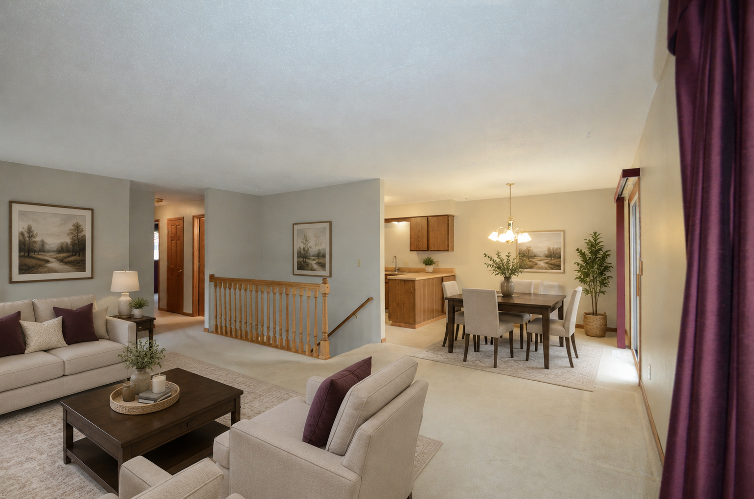 Virtual Stage Living Dining