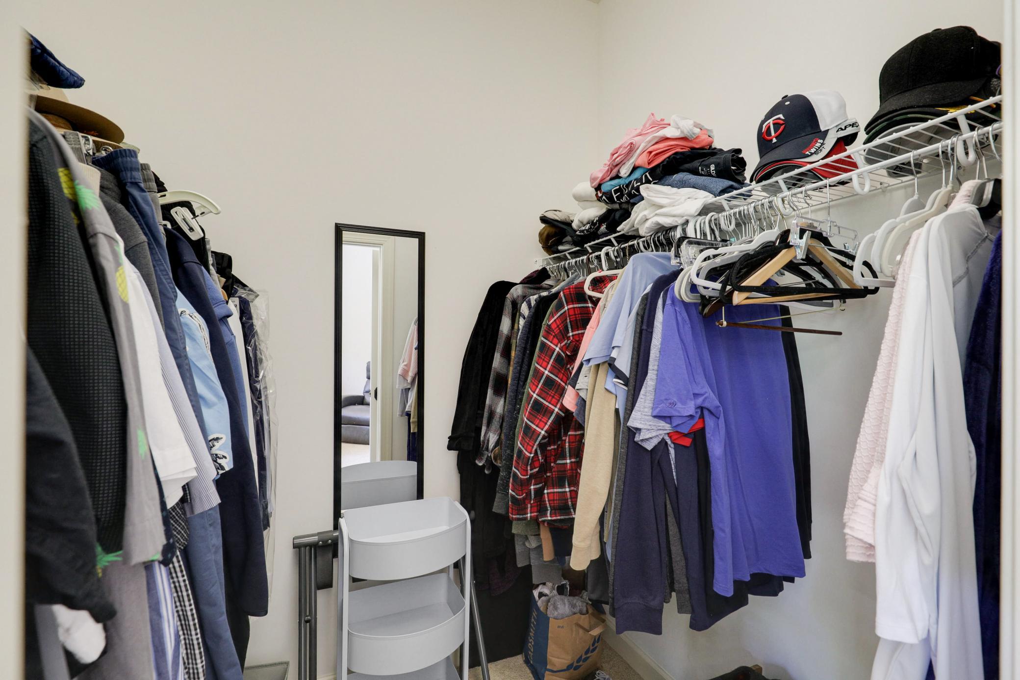 A second main-floor bedroom offers its own full private bath and an oversized walk-in closet, and the versatile office/flex room can be easily converted into a fourth bedroom with the simple addition of a closet.