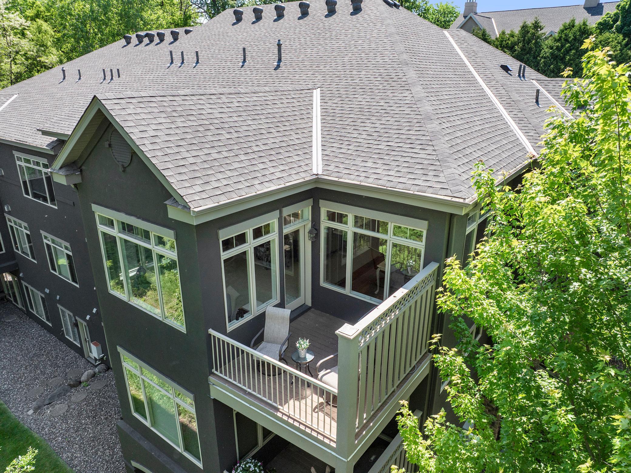 Enjoy grilling and entertaining on the private deck, located next to the sunroom.