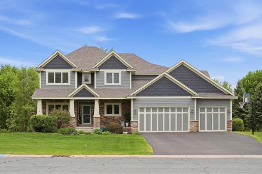 Welcome home! Located in the highly desirable Bridges Neighborhood of Hanover, nestled alongside the Crow River in the back of the development.