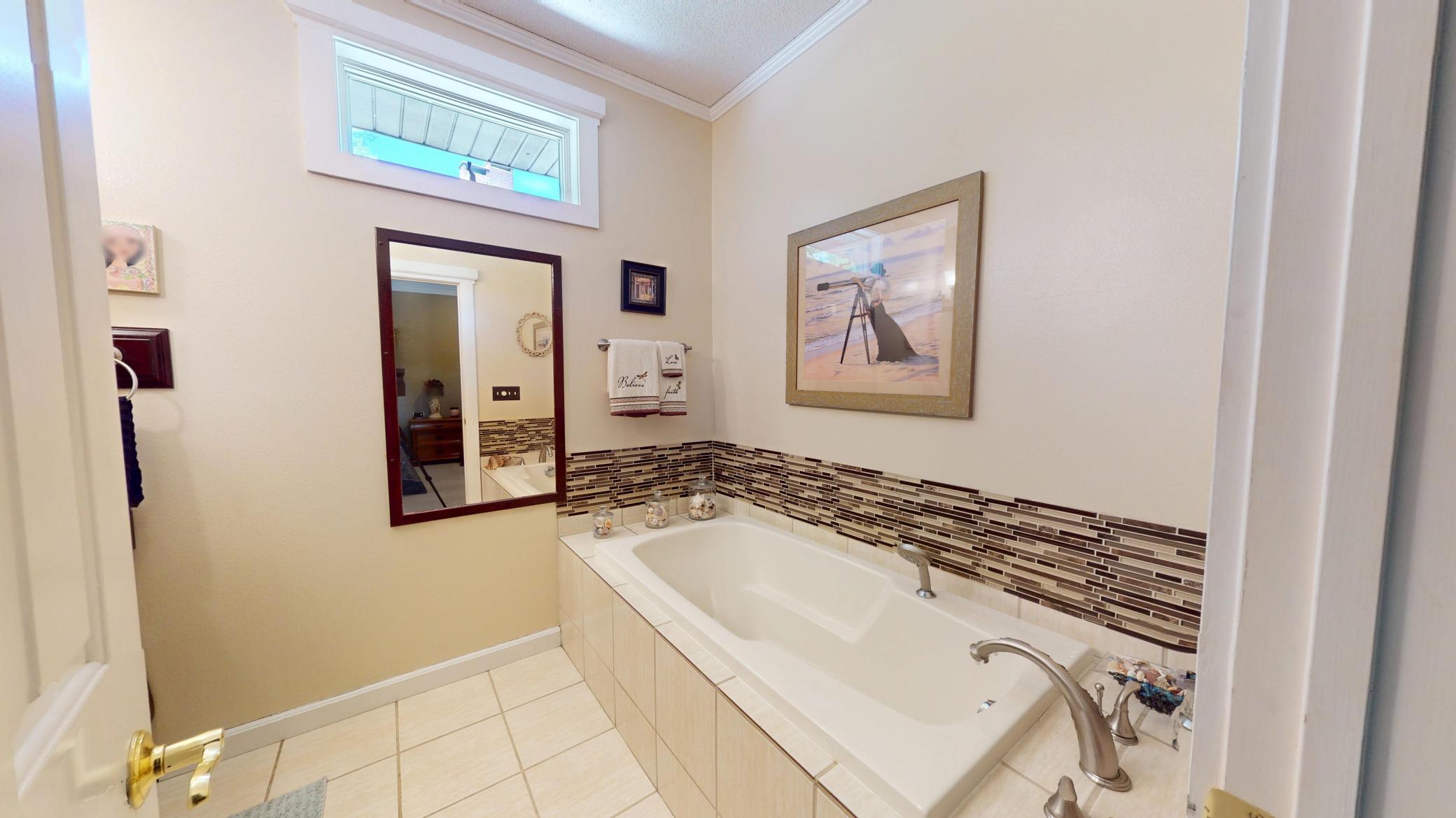 Main floor bedroom bathroom