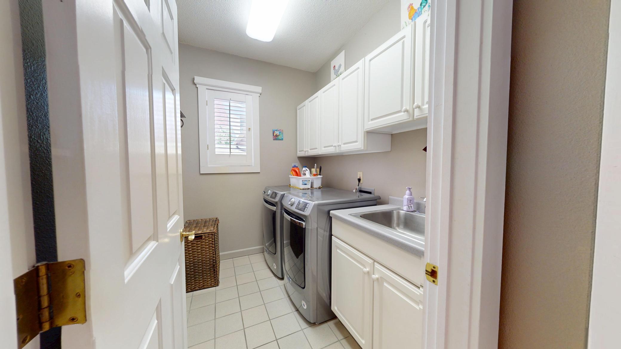 Main floor laundry