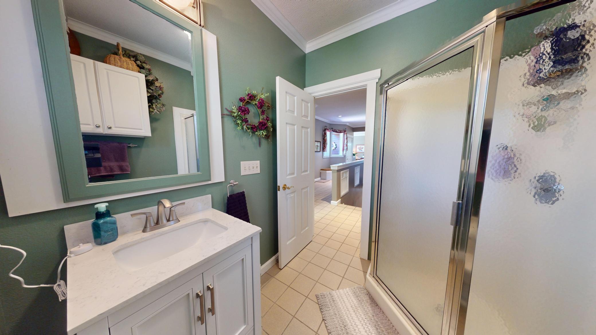 Main floor bathroom