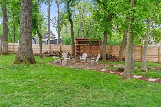 Sit back and relax with the awesome neighbors and enjoy an evening around the fire.