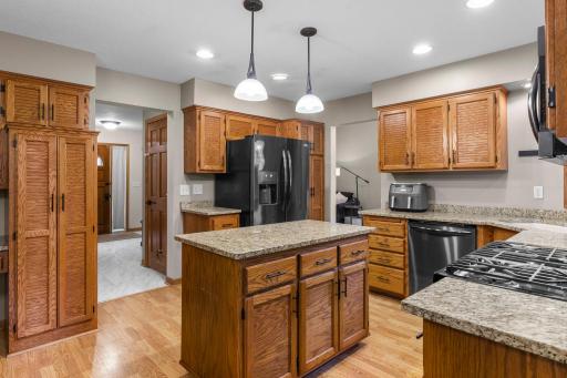 Kitchen offers center island. Upgraded appliances!