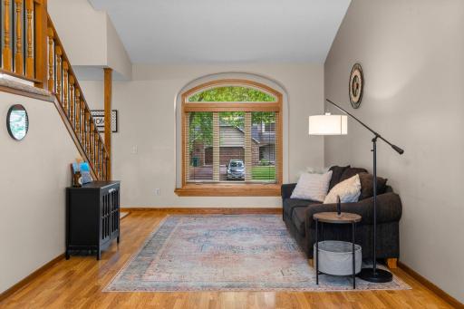 Formal and informal living room / family room spaces!