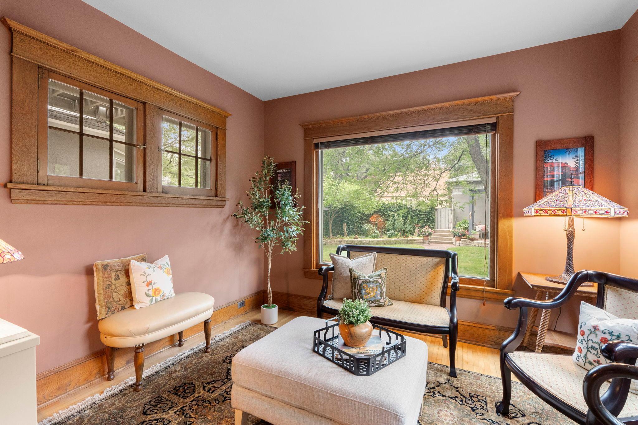 The south, east and west facing windows in the home have a solar control film installed for added comfort and UV protection for rugs and delicate furnishings.