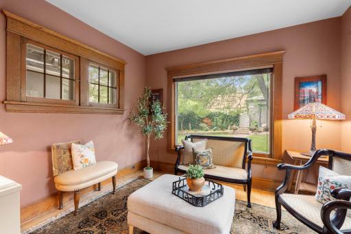 The south, east and west facing windows in the home have a solar control film installed for added comfort and UV protection for rugs and delicate furnishings.