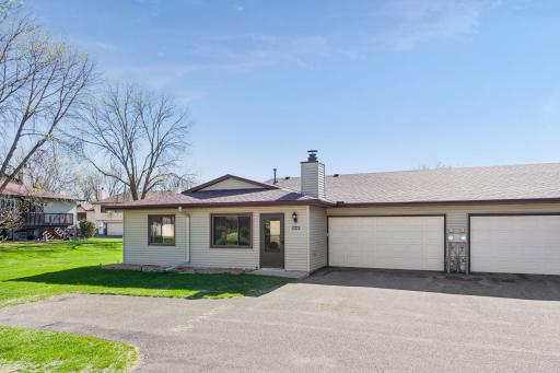 One-level living with no exterior maintenance