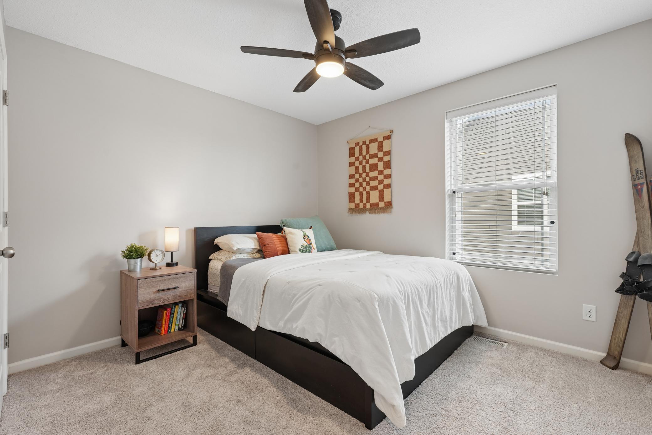 Third of three bedrooms located on the upper level