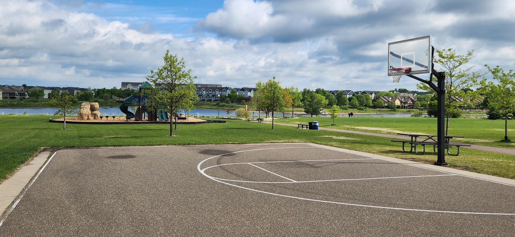 Shoot some hoops with some friends