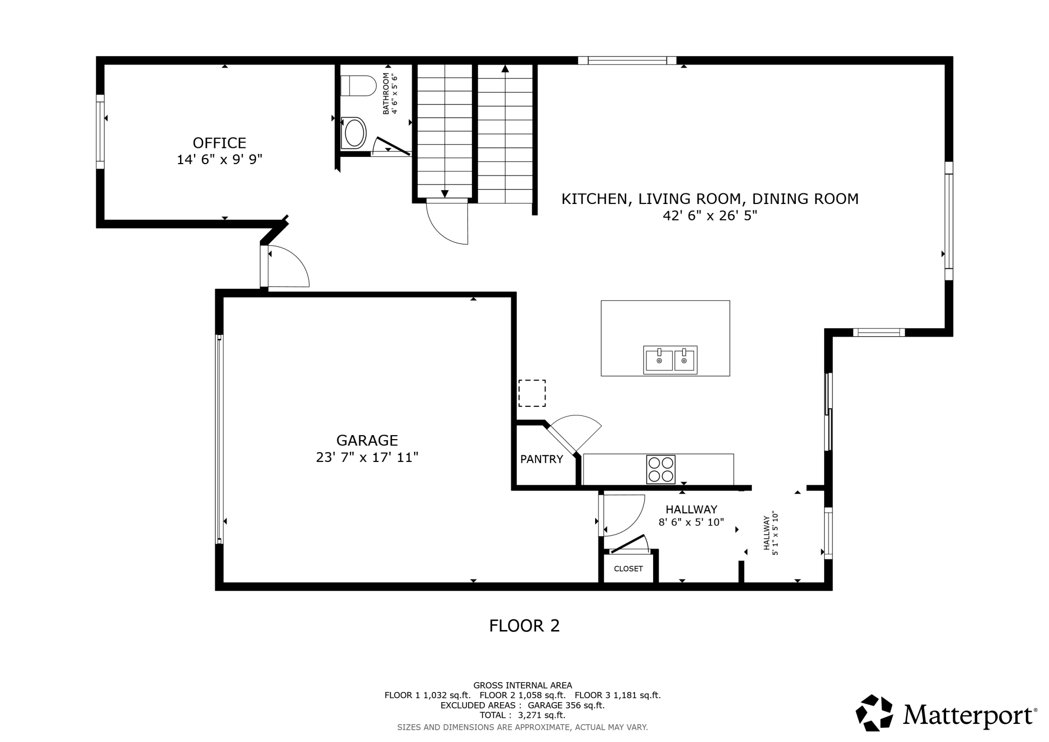 Main Level Floor Plan