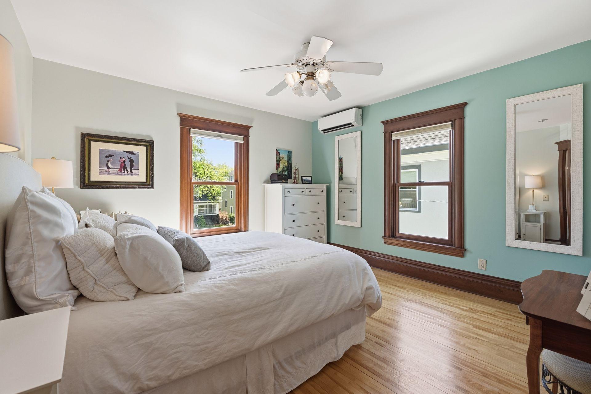 Upper level features 4 bedroom all with hardwood floors