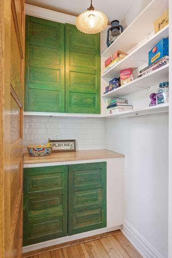 Walk-in pantry! Everyone's favorite room!