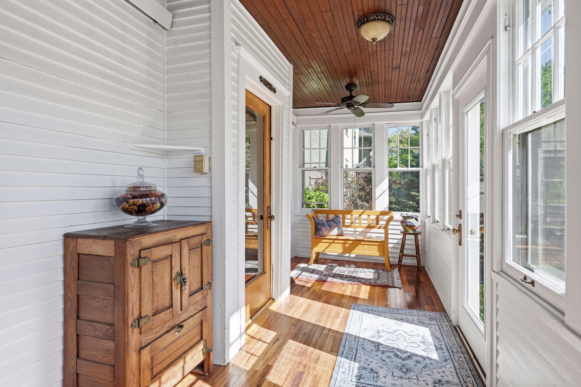 Heated and insulated porch