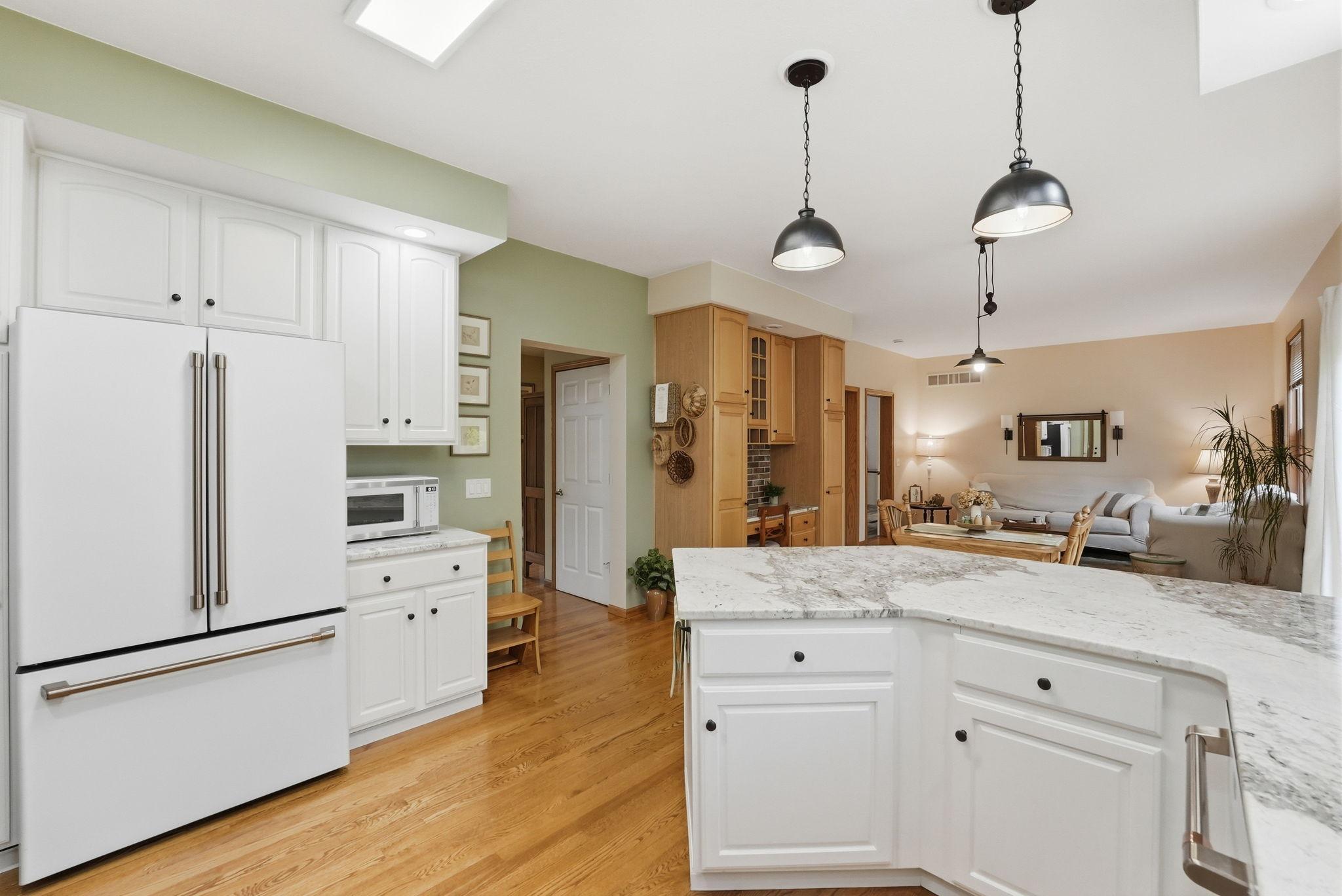 Kitchen Open to Dining/Living