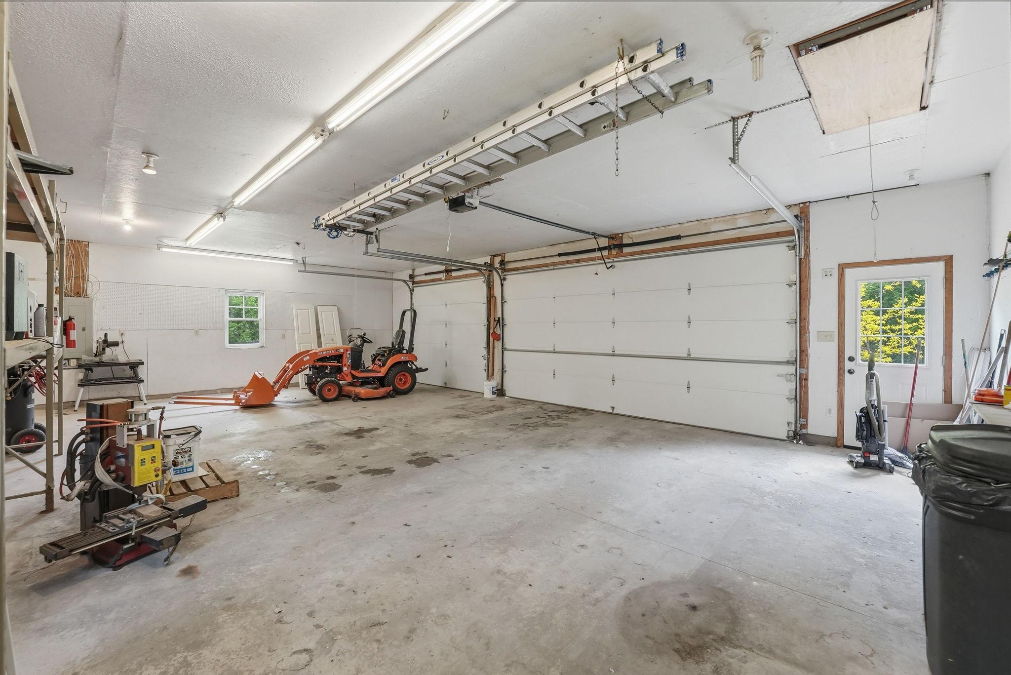 Inside of Garage