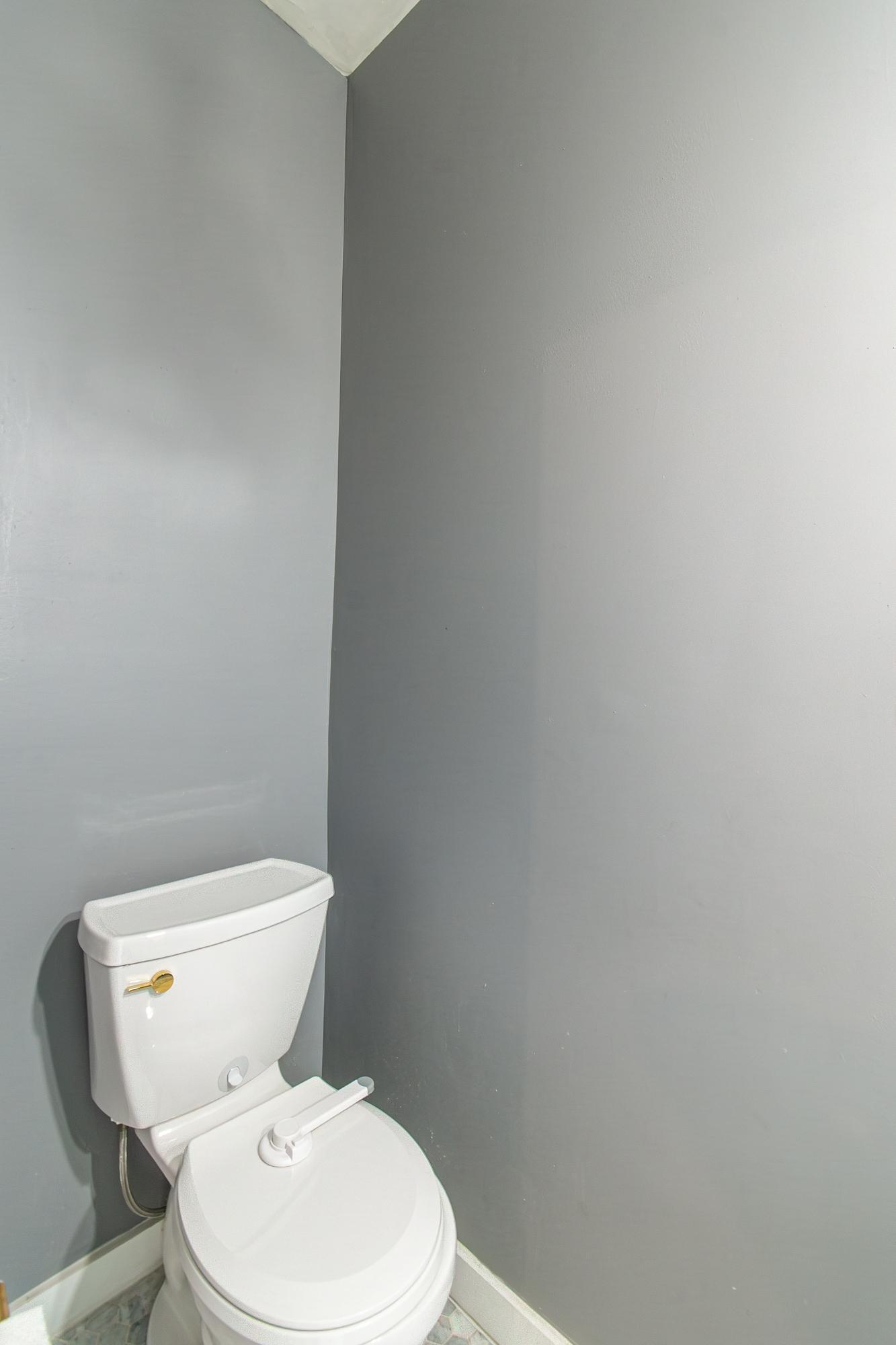 Main floor half bath