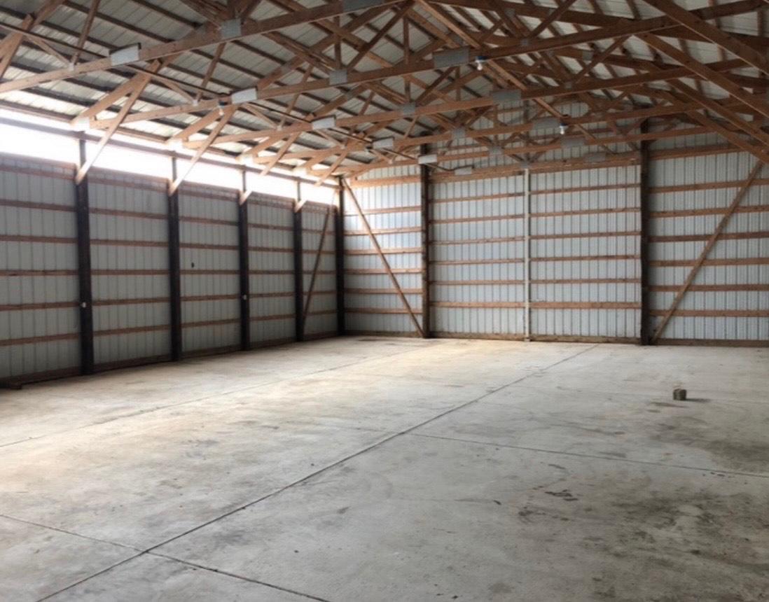 Pole Barn Interior