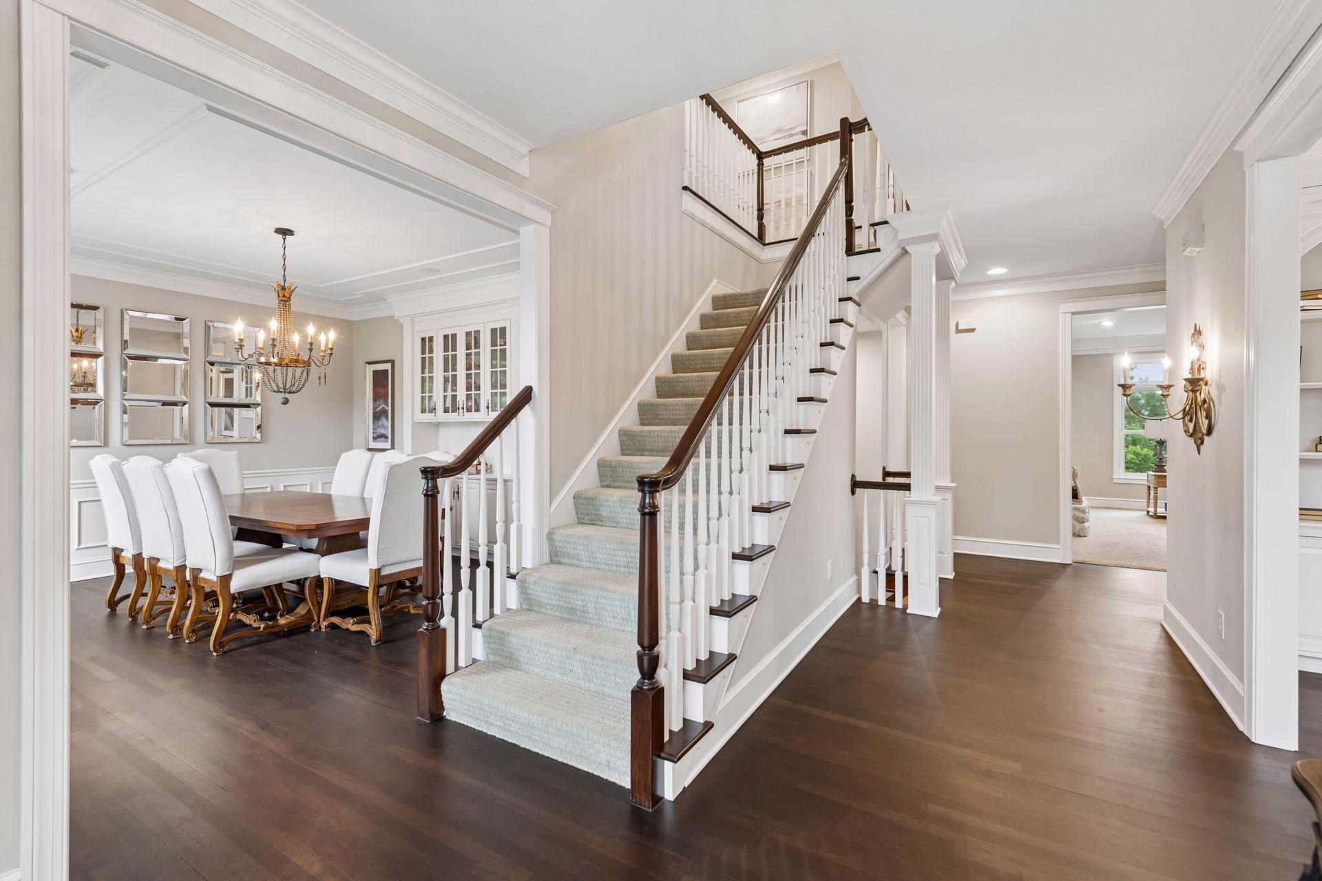 Gorgeous new and refinished floors greet you throughout