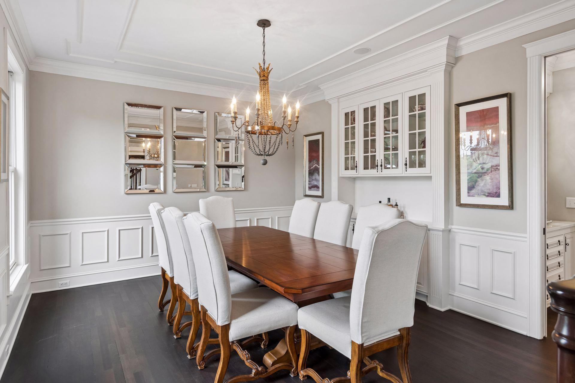 Lovely formal dining room