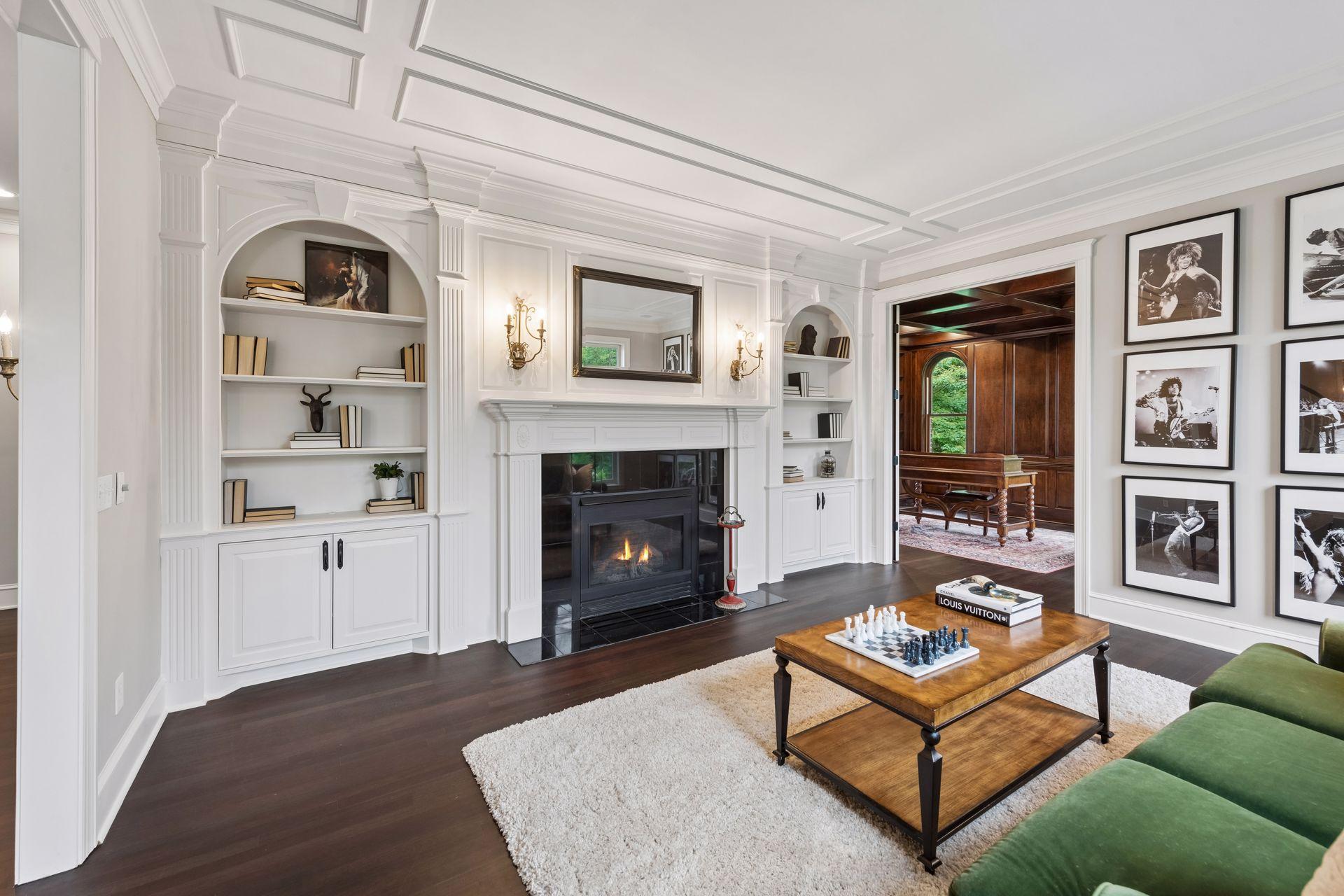 One of many great gathering spaces