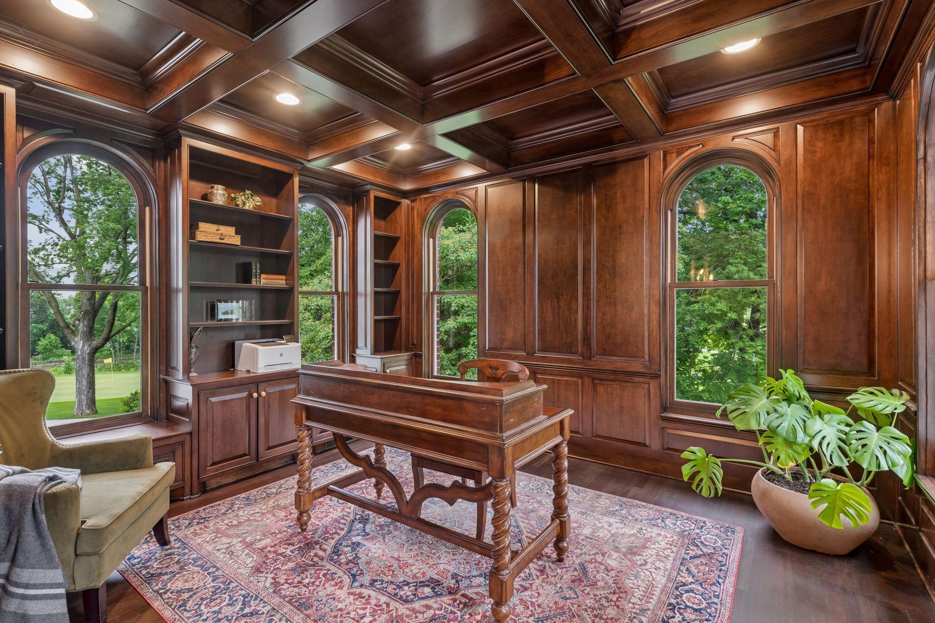 One of two home offices-stunning